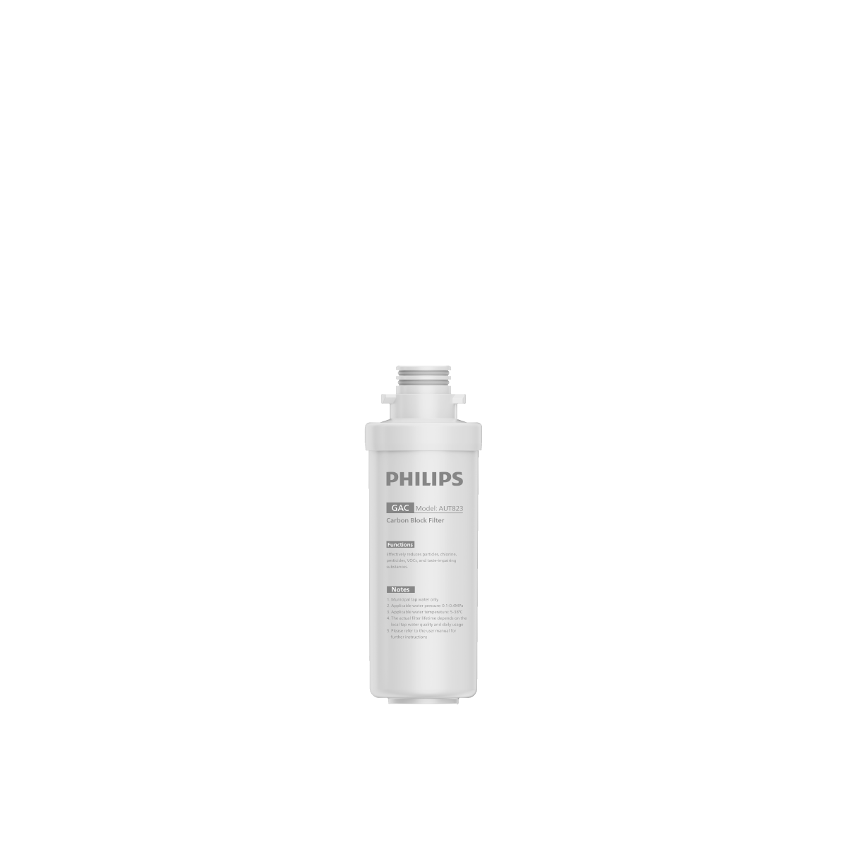 RO櫥下式即熱淨水器 - GAC椰殼活性碳濾芯 AUT823